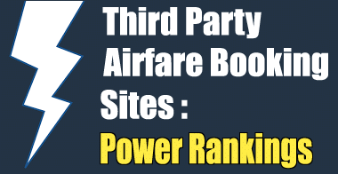 Third party airfare booking sites, the power rankings