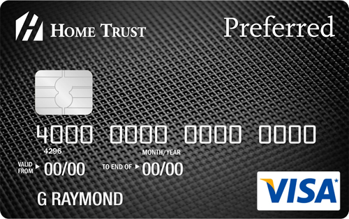 Replace the Amazon Visa with the Home Trust Preferred Visa